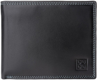 

Dudu Men Black Genuine Leather Wallet(4 Card Slots)