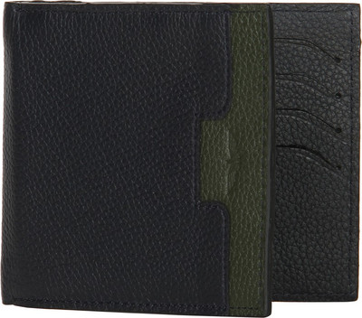 

Park Avenue Men Blue Genuine Leather Wallet(3 Card Slots)