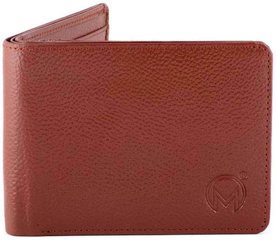 Must Not Just Leather Men Tan Genuine Leather Wallet(6 Card Slots) available at flipkart for Rs.600