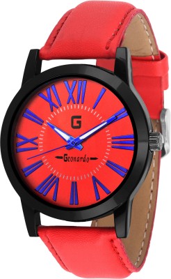 Geonardo GDM032 Redica Red Dial Sports Watch  - For Men   Watches  (Geonardo)