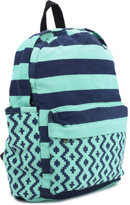 

People P42550BAG699224 18.5 L Backpack(Blue, Green)