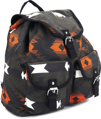

People P42BAG899612533 18.5 L Backpack(White, Blue, Green, Orange), Multi