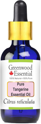 

Greenwood Essential Pure Tangerine Essential Oil (Citrus reticulata) 100% Natural & undiluted(30 ml)