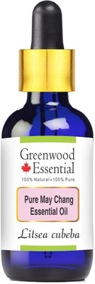 

Greenwood Essential Pure May Chang Essential Oil (Litsea cubeba) 100% Natural & undiluted(30 ml)