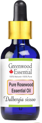 

Greenwood Essential Pure Rosewood Essential oil (Dalbergia sissoo) 100% Natural & undiluted(30 ml)