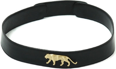 

Fabron Women Casual, Evening, Formal Black Genuine Leather Belt