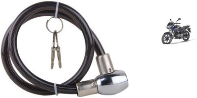 

Petrox Premium Quality Multi-Purpose Cable Lock For Pulsar 135 LS DTS-i 302 Chain Lock(Black)