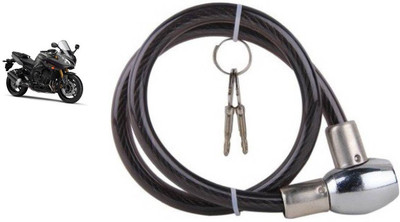 

Petrox Premium Quality Multi-Purpose Cable Lock For Fazer O/M 343 Cable Lock(Black)