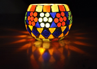 61% OFF on Lal Haveli Home Decorative Christmas Light Candle Stand Glass Tealight Holder(Multicolor, Pack of 1) 61% OFF on Lal Haveli Home Decorative Christmas Light Candle Stand Glass Tealight Holder(Multicolor, Pack of 1)