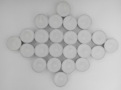 

Virgo Creations Tea Light Candle(White, Pack of 24)