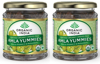

Organic India 1 Amla Yummies Candy Bar(Pack of 2)