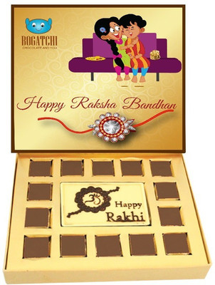 

Bogatchi Rakhi Jubilation Chocolate Crackles(Pack of 15, 260)