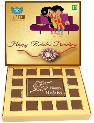 

Bogatchi Rakhi Moments Chocolate Crackles(Pack of 15, 260 g)
