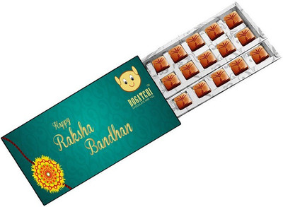 

Bogatchi Rakhi Occasions Chocolate Caramels(Pack of 18, 180)