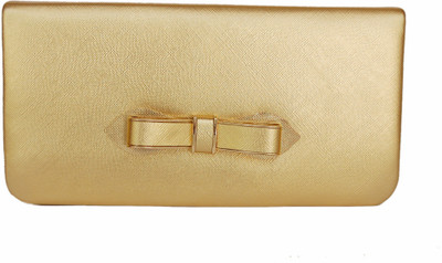 

SV Creations Casual Gold Clutch