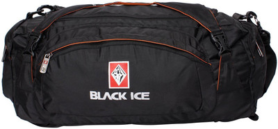 

black ice (Expandable) 2525 Travel Duffel Bag(Orange)