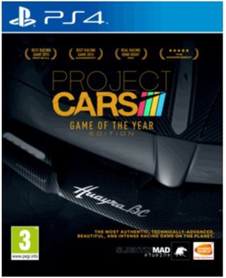 

Playstation Project cars (GOTY edition) PS4 Video game Gaming Accessory Kit(Na, For PS4)