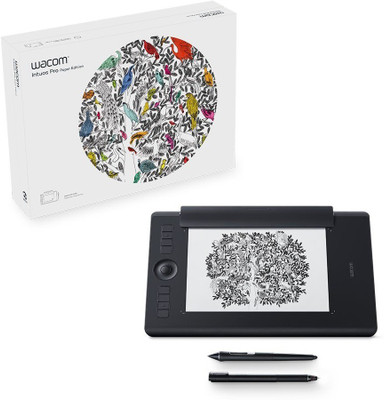 

WACOM intuos pro paper edition PTH660/K1-CX 13.3 x 8.6 inch Graphics Tablet(Black)