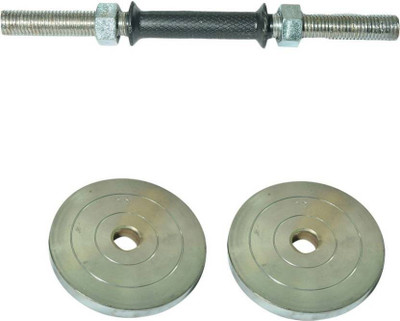 

Monika Sports moni007 Adjustable Dumbbell(7 kg), Silver