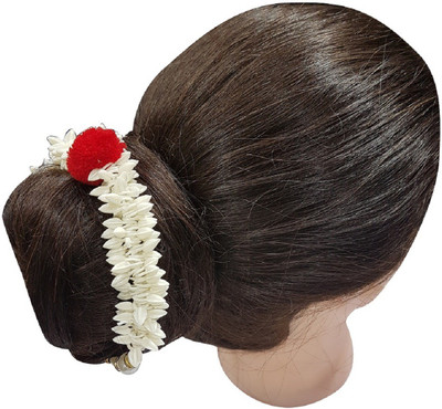 

Majik South Indian Seasonal Pongal Festival artificial Hair Gajra Accessories For Women Hair Band(Multicolor)