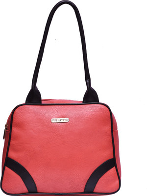 

Fristo Shoulder Bag(Orange, Black), Black;orange