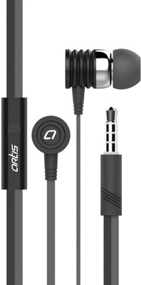 Artis E330M In-Ear Earphones (Grey) Headphone(Black-Grey, In the Ear) available at flipkart for Rs.349