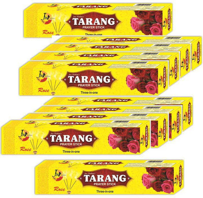 

JeeHukm jeehukm'S Tarang Prayer Stick 10 Boxs in one Bandel Prayer Stick 3in1 In Three Fragrances Rose, Mogra, Lavender Agarbattis(24 Units)