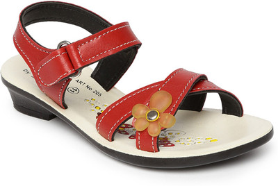 

Paragon Boys & Girls Velcro Flats(Red