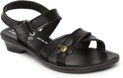 

Paragon Boys & Girls Velcro Flats(Black