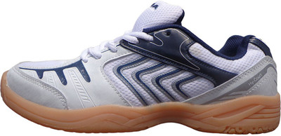 

Nivia Boys Lace Badminton Shoes(Multicolor, White