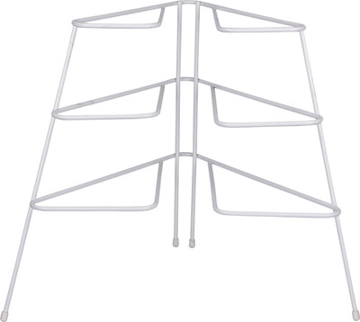 Howards Corner Plate Stacker Plastic Kitchen Rack(White)