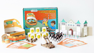 

Funvention Catapult Mania - Build & Play 6 Unique Games(Multicolor)