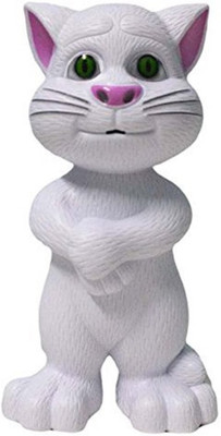 

MJ Quality Talking Tom Cat with recording, music, story and touch functionality,Talking Cat with Stories and Songs(Multicolor)