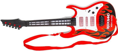 

MN OVERSEAS MUSICAL ROCKBAND GUITAR FOR KIDS(Red)