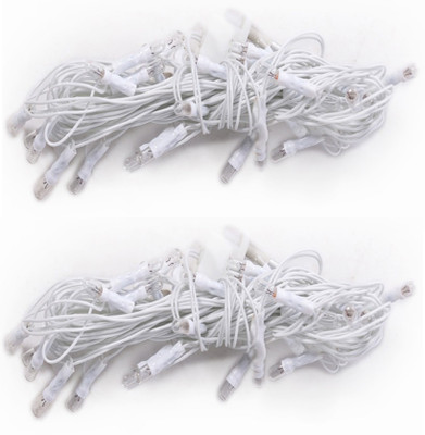 

LIPAX 150 inch White Rice Lights(Pack of 2)