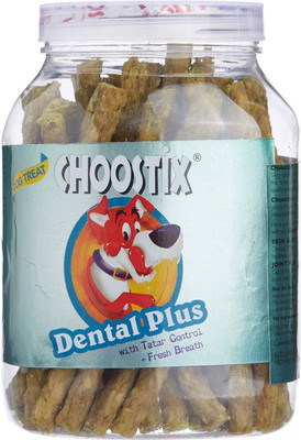 

Choostix Dental Plus Chew Mint Dog Treat(500 g, Pack of 2)
