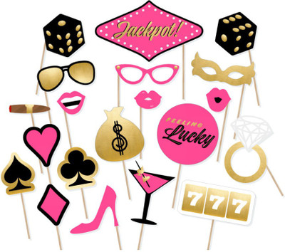 

PARTY PROPZ SET OF 20 PHOTO BOOTH PROPS/PARTY PROPS Photo Booth Board(Birthday, Wedding, Party, Bachelorette)