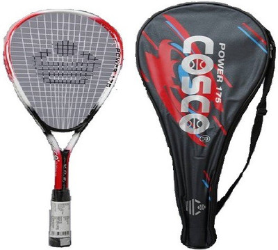 

Cosco Power -175 Squash Racquet Red, Black Strung Squash Racquet(G4, 205 g), Black;red