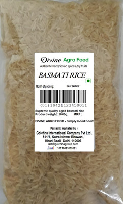 

Divine Agro Food supreme Basmati Rice (Long Grain)(1 kg)