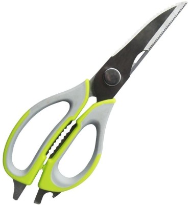 vepson Mighty Shears Multifunctional Kitchen Scissors With Magnetic Holder Scissors(Set of 1, Multicolor)