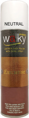 

WALKY Leather Shoe Polish With Shine Spray Cleaner(Leather, Neutral)
