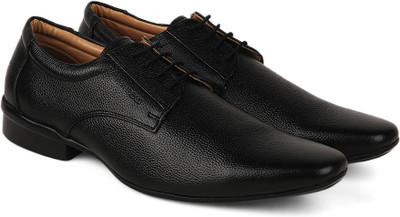 

Provogue Genuine Leather Lace Up For Men(Black