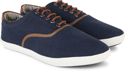 

Provogue Canvas Sneakers For Men(Navy