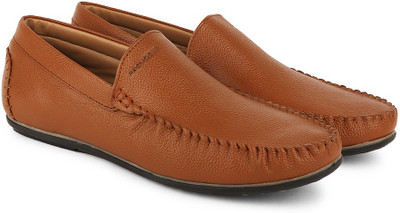 76 OFF on PROVOGUE Genuine Leather Loafers For Men Brown on
