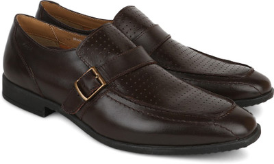 

Carlton London Mr.CL Genuine Leather Slip On For Men, Brown
