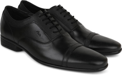 

Carlton London Mr.CL Genuine Leather Lace Up For Men, Black