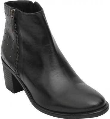 Salt N Pepper Boots For Women(Black