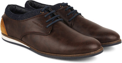 

Provogue Corporate Casuals For Men(Multicolor, Brown