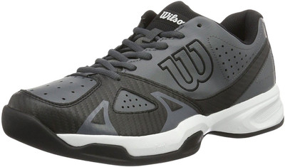 

Wilson Rush Open 2.0 Tennis Shoes For Men(Black, Grey
