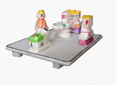 

MNE Decorative Showpiece - 5 cm(Marble, Multicolor)
